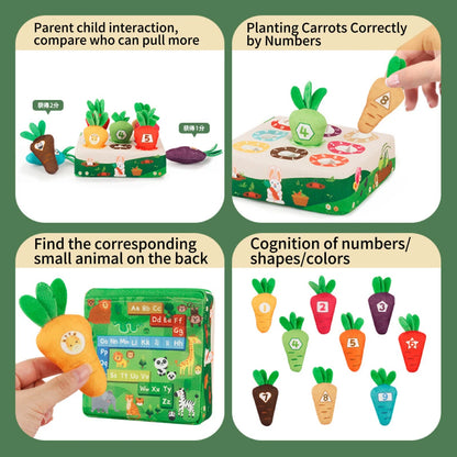 Baby Cotton Radishes Montessori Toy – Learning & Fun
