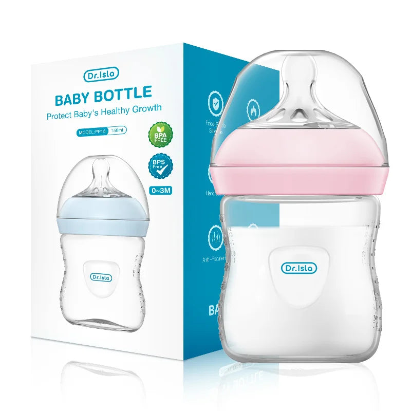 Anti-Choke Baby Bottle – BPA-Free Milk Feeding Solution