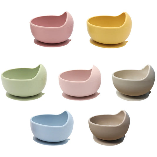 Baby Silicone Suction Bowl – Non-Spill Toddler Feeding