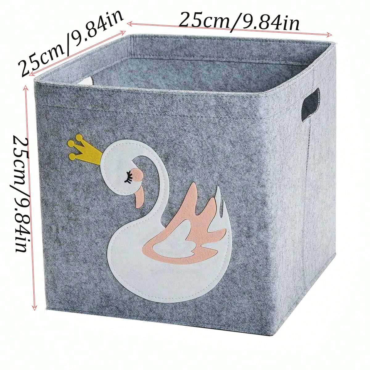 Foldable Toy Storage Box – Cute Organizer for Kids’ Room