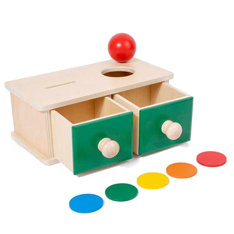 Montessori Coin Box Toy for Toddlers – Boost Fine Motor Skills