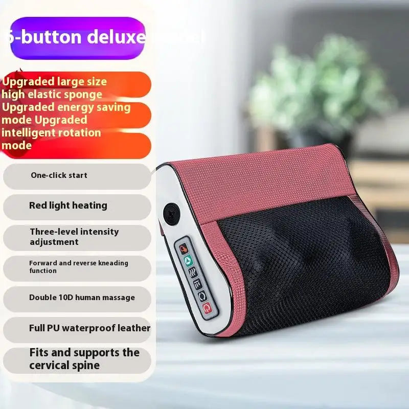 Neck and Shoulder Massager with Heat for Deep Relaxation