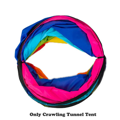 Kids Play Tent with Crawling Tunnel – Indoor & Outdoor Fun Space