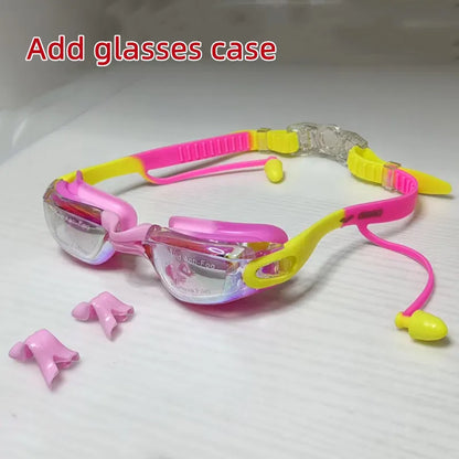 Kids Swimming Goggles with Anti-Fog & UV Protection