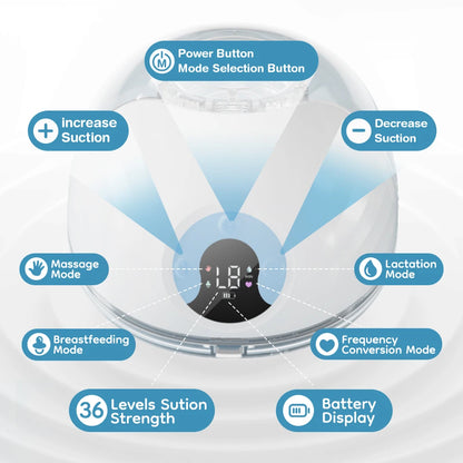 Wearable Breast Pump – Hands-Free & Painless Milk Expression