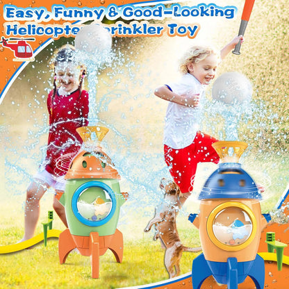 Outdoor Water Toy Sprinkler – Fun Cartoon Spray for Kids