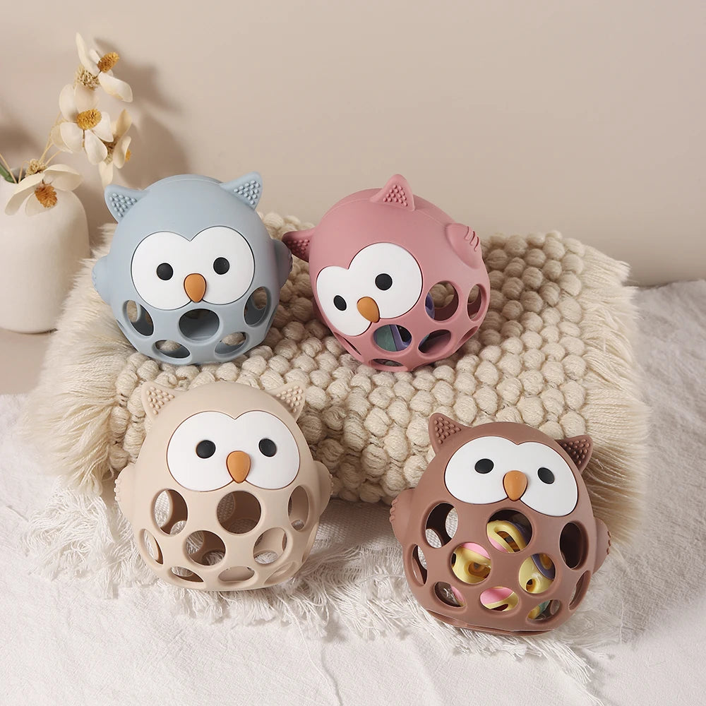 Owl Teether Gloves – Soothe & Protect Baby Gums Safely