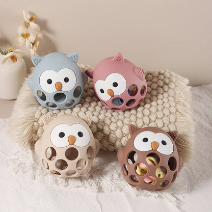 Owl Teether Gloves – Soothe & Protect Baby Gums Safely