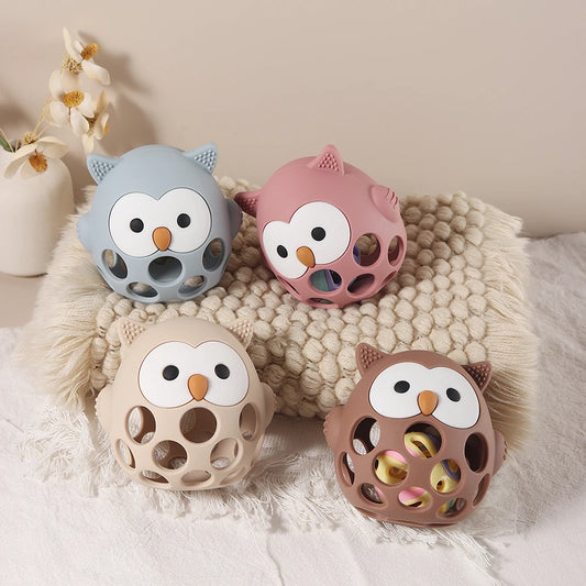 Owl Teether Gloves – Soothe & Protect Baby Gums Safely