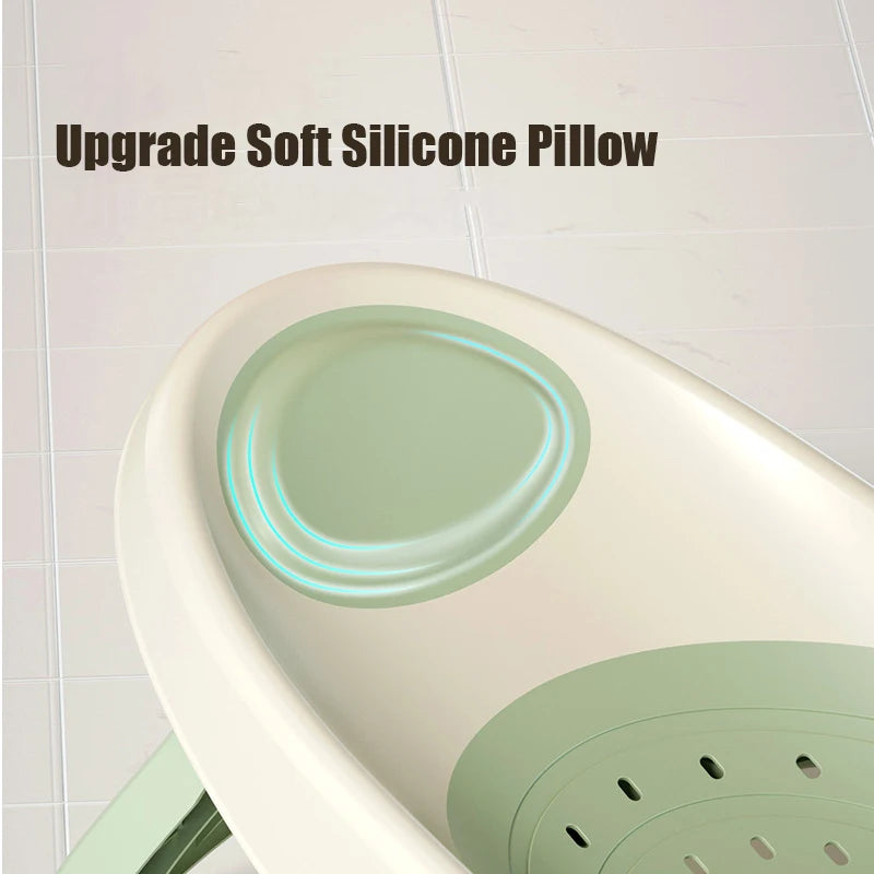 Baby Bath Support for Newborns – Non-Slip Thermometer Bed