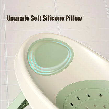 Baby Bath Support for Newborns – Non-Slip Thermometer Bed
