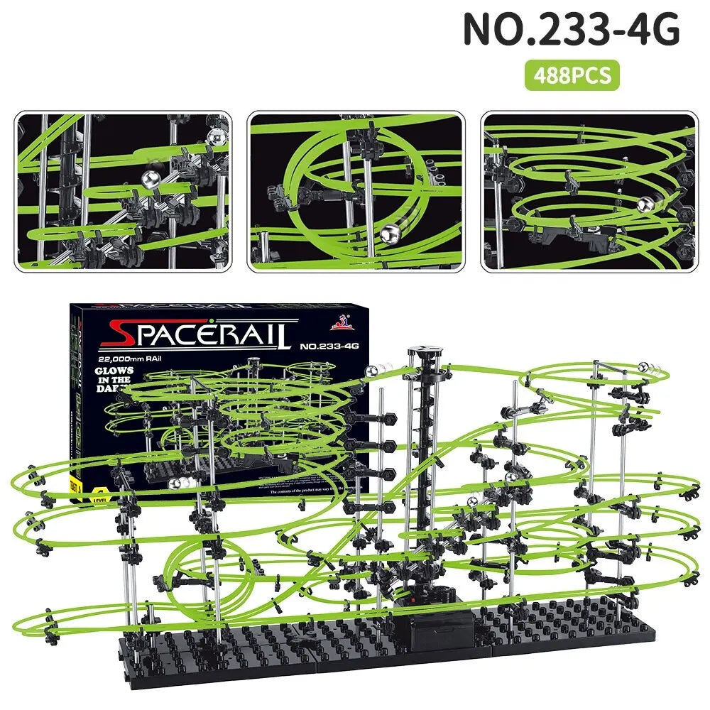 Spacerail Marble Run Maze – Electric Elevator Fun