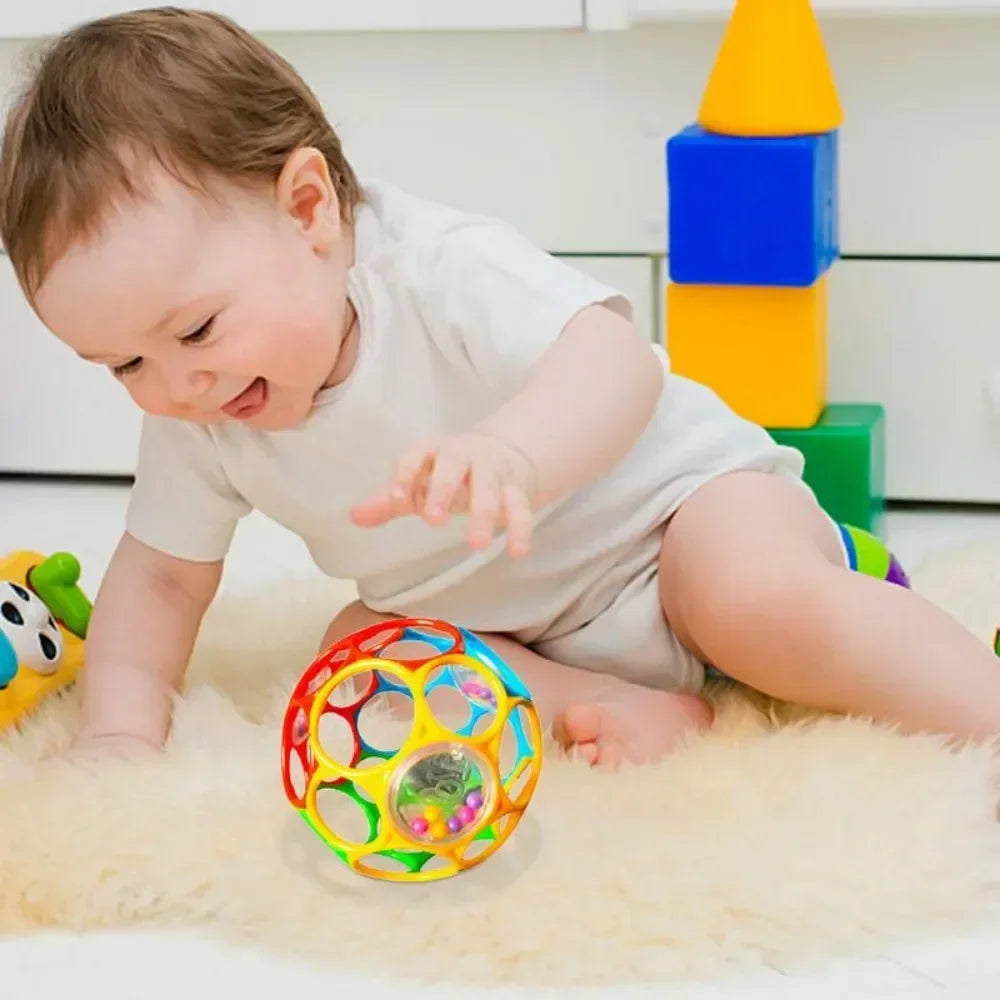 Baby Toy Ball Rattle – Soft Sensory Learning Toy