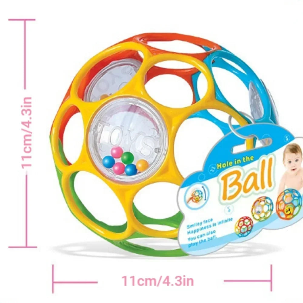 Baby Toy Ball Rattle – Soft Sensory Learning Toy