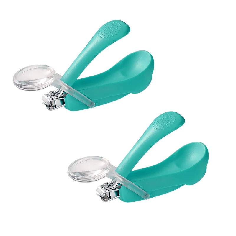 Infant Baby Nail Clippers with Magnifier for Safe Trimming