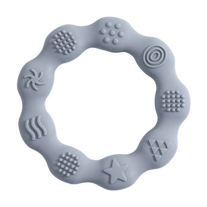 Baby Silicone Teether Toy – Soothing Relief & Healthy Gums