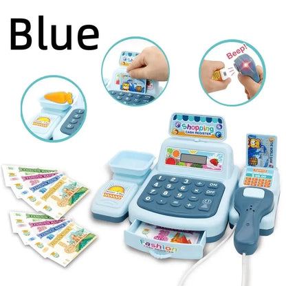 Simulation Cashier Toy with Lights & Sound for Kids
