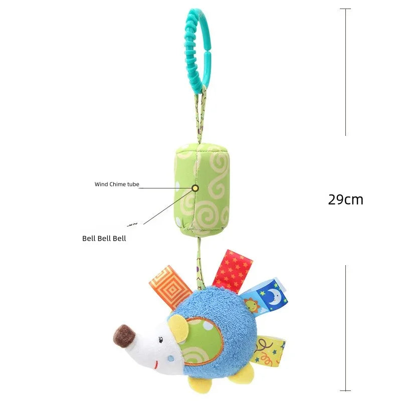 Baby Sensory Hanging Rattle – Soft Plush Learning Toy
