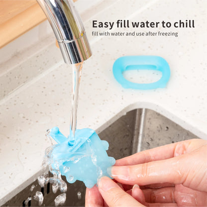 Freezable Baby Silicone Teething Toys – Cooling Relief