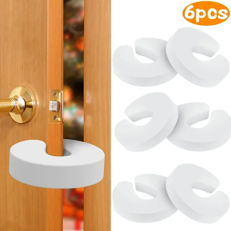 Baby Safety Door Stopper – Protect Little Fingers & Prevent Slams