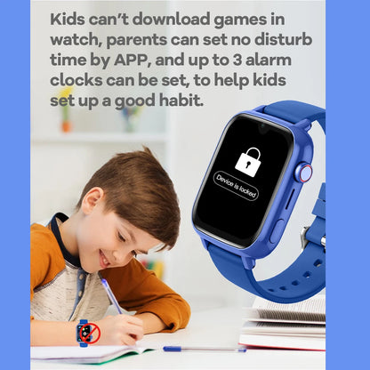 4G Kids Smartwatch with GPS Tracking & Video Calling