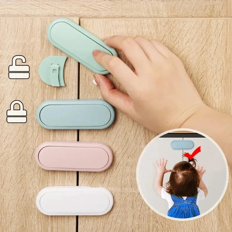 Baby Safety Cabinet Lock – Prevent Pinched Fingers & Easy Install