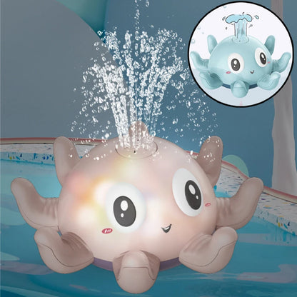 Baby Bath Toy Spray Octopus – Light-Up Automatic Water Fun