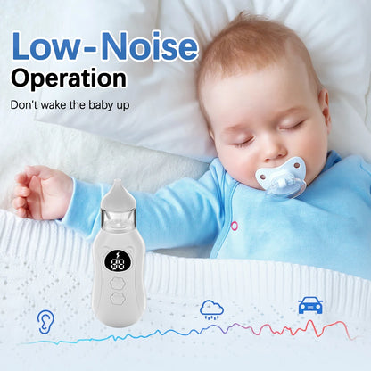 Baby Electric Nasal Aspirator – 9-Level Gentle Nose Cleaner