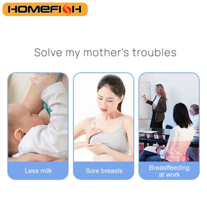 Wearable Electric Breast Pump – Hands-Free & Portable