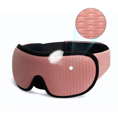 3D Sleep Mask – Total Light Blocking for Deep Rest