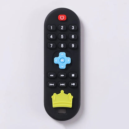 Silicone Teether Remote Control – Soothing Gum Relief Toy