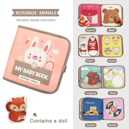 Montessori Busy Book – Early Learning Puzzle & Sensory Toy