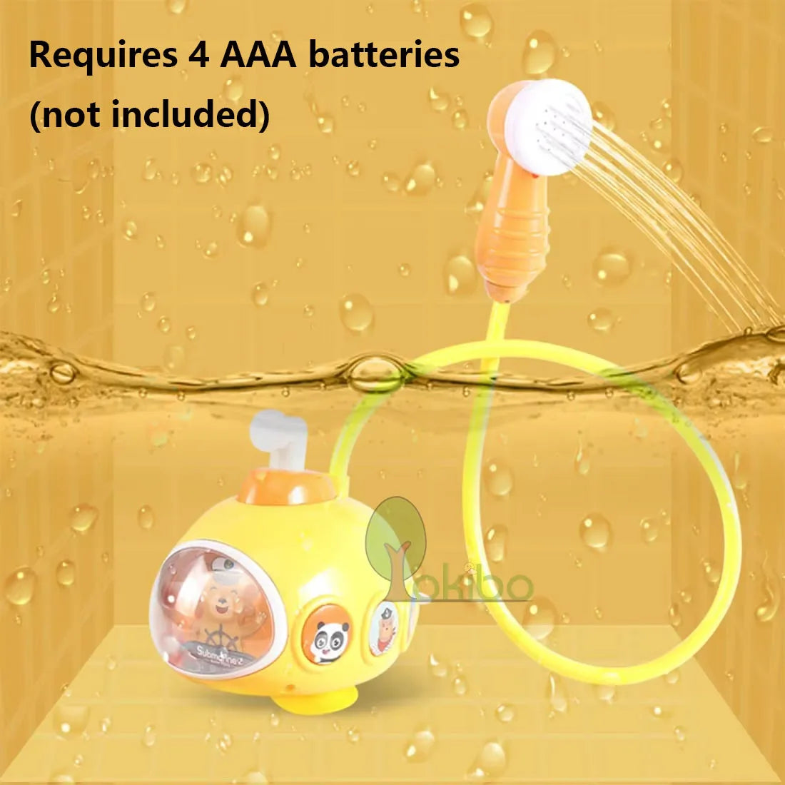 Baby Submarine Bath Toy – Electric Water Sprayer Fun