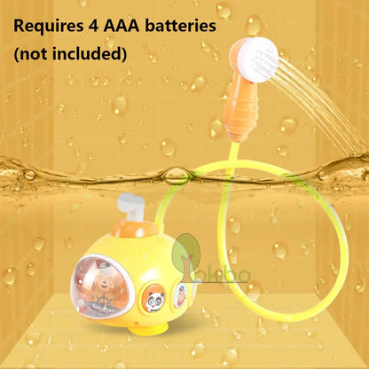 Baby Submarine Bath Toy – Electric Water Sprayer Fun