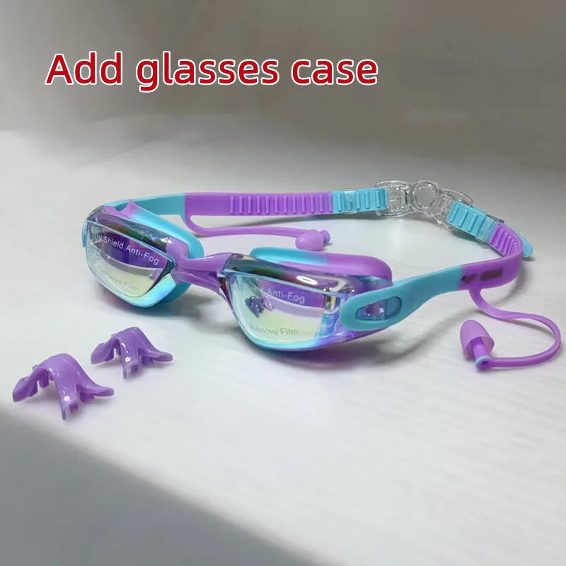 Kids Swimming Goggles with Anti-Fog & UV Protection