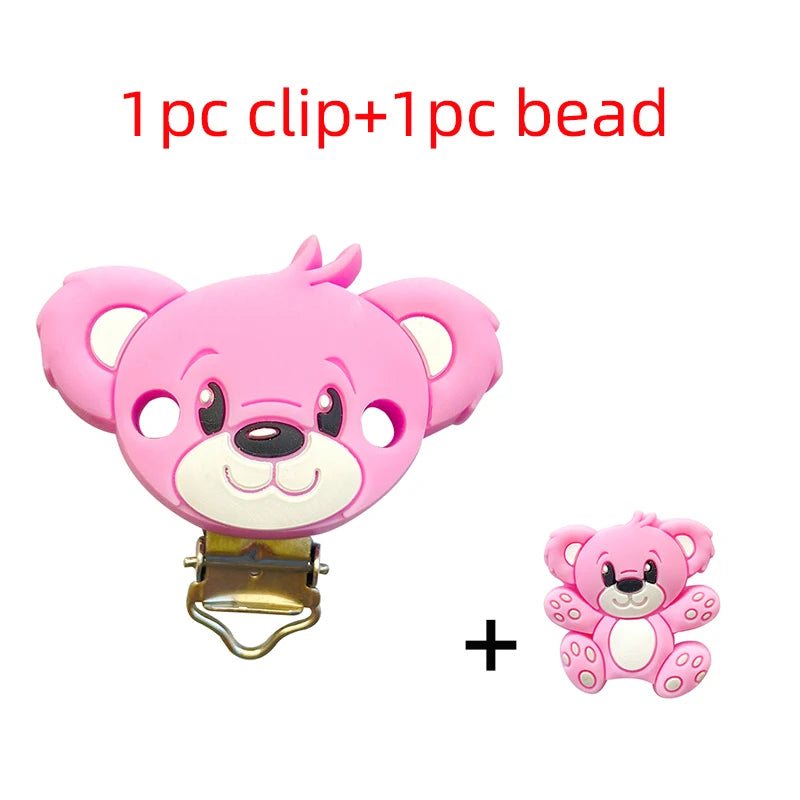 BPA-Free Animal Silicone Teether Set – Safe & Fun Relief