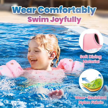 Kids Swim Vest with Arm Floats – Safe Buoyancy for Water