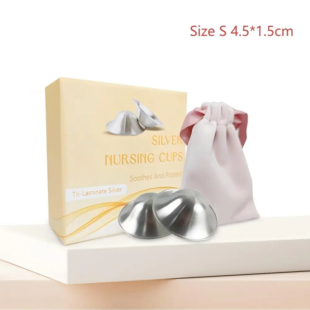 Tri-Laminate Silver Nipple Shields for Comfort & Healing