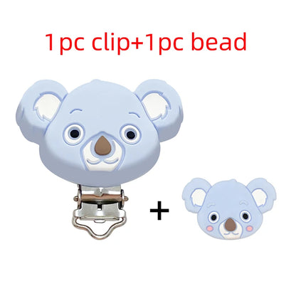 BPA-Free Animal Silicone Teether Set – Safe & Fun Relief