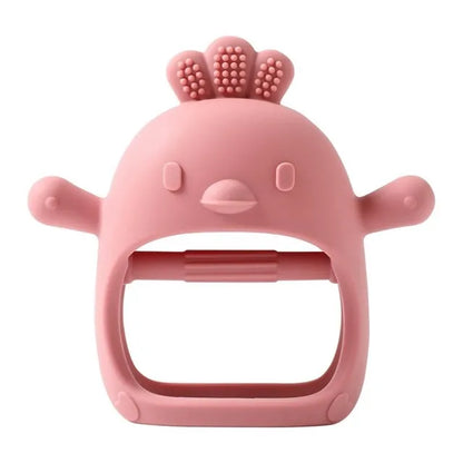 Baby Phone Teether – Safe Silicone Toy for Soothing & Learning