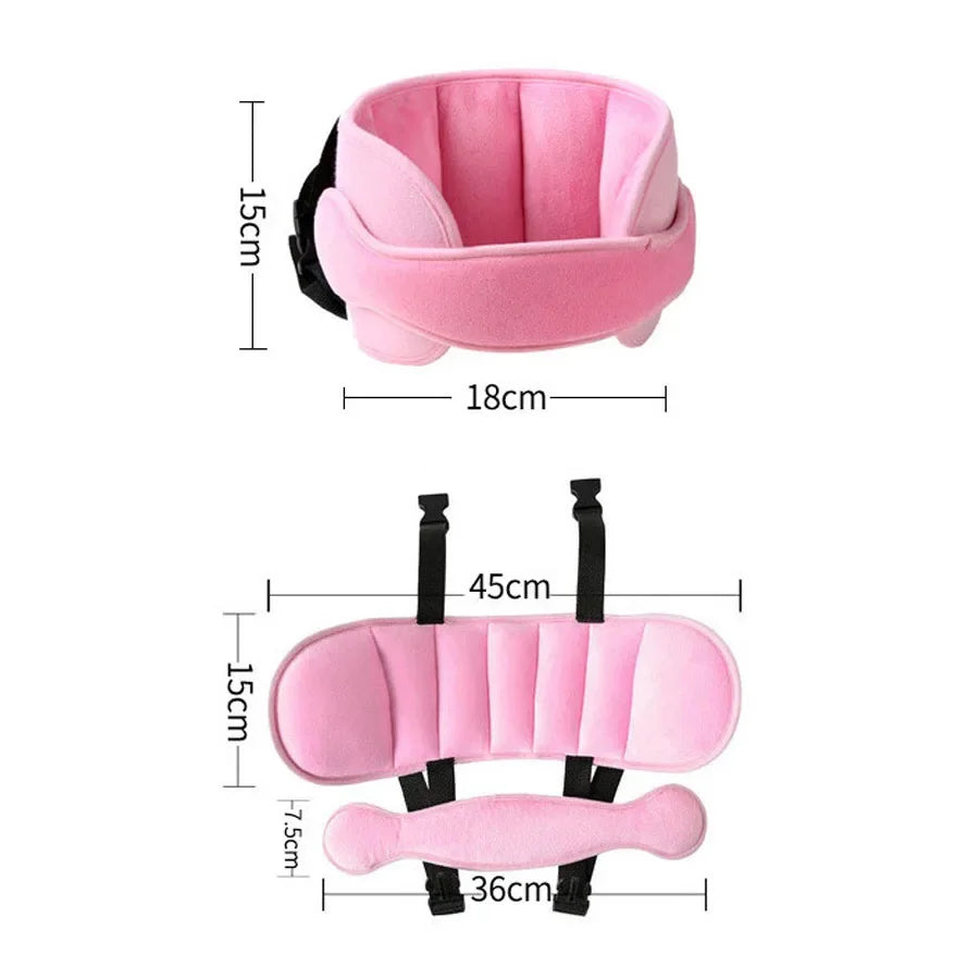 Child Car Safety Seat Head Support – Comfortable Sleep Protection