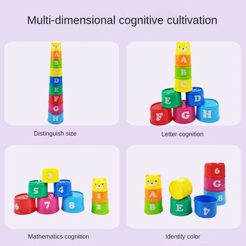 Montessori Stacking Cups – Early Learning & Fun Puzzle Toy