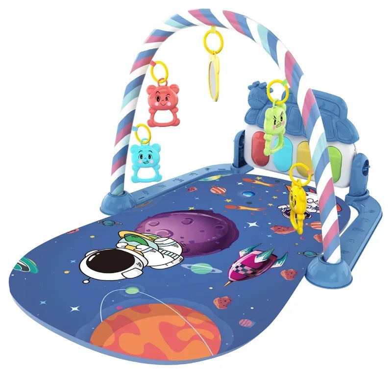 Baby Activity Gym with Musical Play Mat for Early Learning