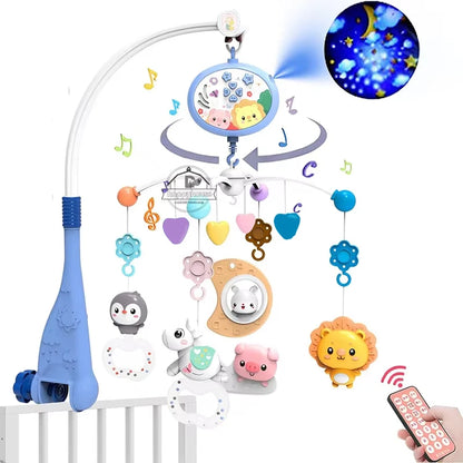 Baby Crib Mobile with Music & Lights – Soothing Sleep Aid