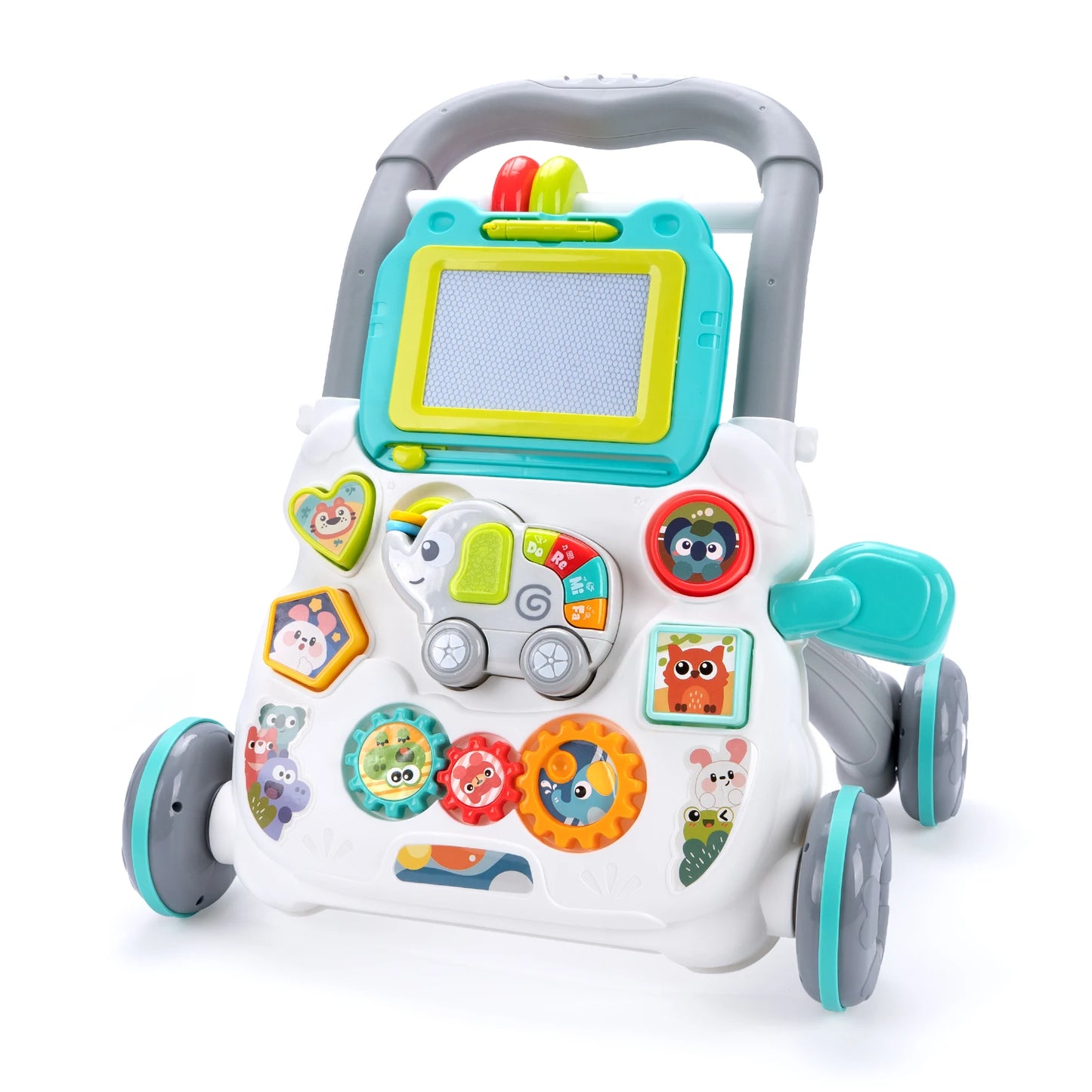 Baby Push Walker with Music & Learning Activity Board