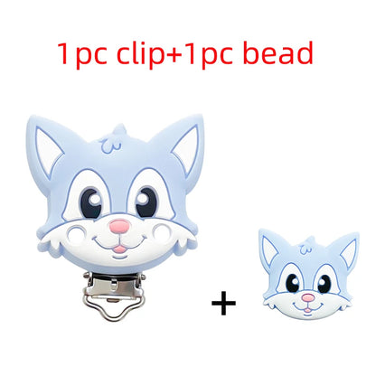 BPA-Free Animal Silicone Teether Set – Safe & Fun Relief