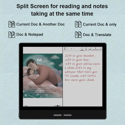 Color E Ink eBook Reader with Android & Note Taking Pro