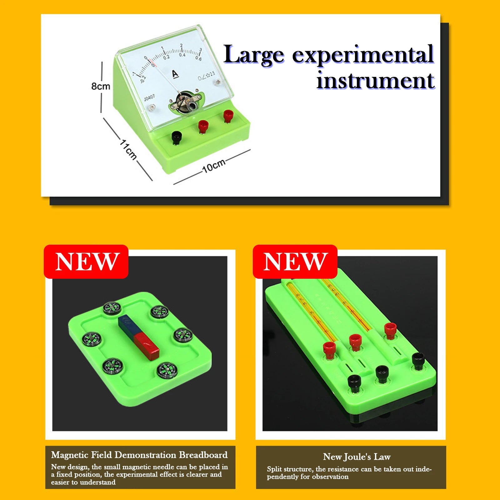 student building simple circuit with electricity and magnetism experiment kit