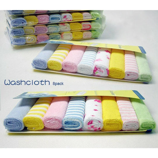 Baby Washcloths Set – Soft Organic Cotton for Newborns
