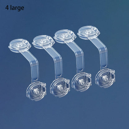 Baby Safety Lock – Transparent Childproof Protection for Cabinet